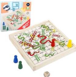 Small Foot reisspel slangen en ladders