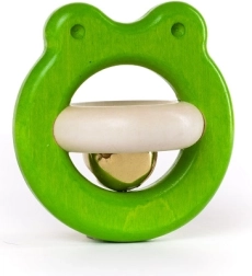 Houten rammelaar kikker BAJO