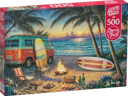 Puzzel Leven in een caravan 500 stukjes