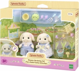 Bloemenset met Flora Rabbit-figuurtjes van SYLVANIAN FAMILIES