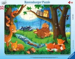 Ravensburger puzzel diertjes voor het slapengaan
