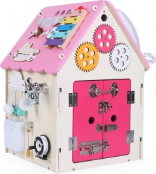 Activity board huisje voor kinderen 2Kids Toys – Roze