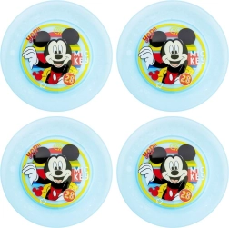 Set kinderborden Mickey Mouse (4 stuks)