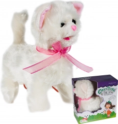 Kittenspeeltje aan een riem met bediening