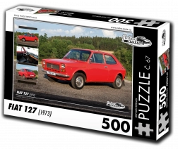 RETRO-AUTA Puzzel Fiat 127 500 stukjes