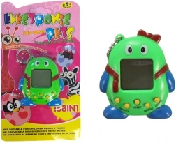 Elektronisch huisdiertje Tamagotchi met groene strik