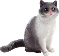Plastic kattenfiguur – realistische decoratie en speelgoed