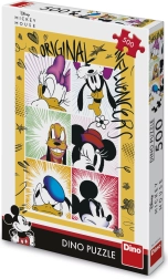 Puzzel Disney Mickey en vrienden 500 stukjes