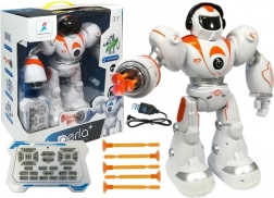 Leuke op afstand bestuurbare robot met projectielen