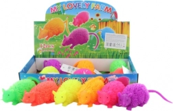 Haarige lichtgevende muis – rubberen speelgoed voor kinderen