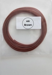 Filament ABS bruin 1,75 mm – monsterlengte 15 m