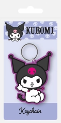 Rubberen sleutelhanger Hello Kitty Kuromi