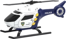 Politiehelikopter met licht en geluid, 17 cm