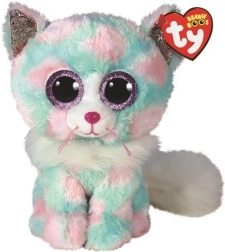 Ty Pastel Opal kat knuffel 15 cm