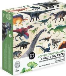 Puzzel dinosaurussen 500 stukjes