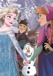 Puzzel Frozen 104 stukjes CLEMENTONI