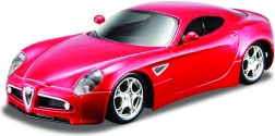 Bburago Alfa Romeo 8C Competizione rood model