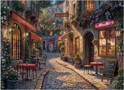 Puzzel Straat vol Bars 1000 stukjes