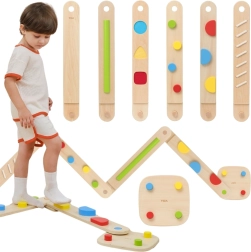Viga houten modulaire balans- en sensomotorische baan
