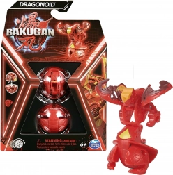 Bakugan Dragonoid rode transformerende gevechtsfiguur + kaarten