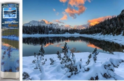 Diamantschilderen Winterse rust 30 × 40 cm