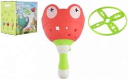 Actief speelgoed Kikker met katapultrotors
