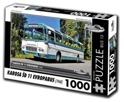 Puzzel Retro-Auto's BUS Karosa ŠD 11 Evropabus 1000 stukjes