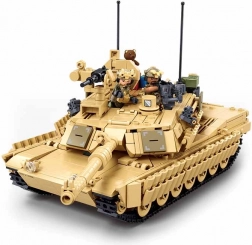 Sluban Model Bricks gevechtstank M1A2 Abrams TUSK II 2-in-1