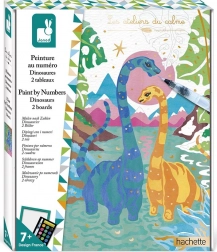 Schilderen op nummer – dinosaurussen van JANOD