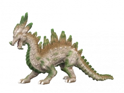 Mythische Draak - Rotsachtige