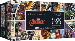 Puzzel 9000 stukjes Marvel over het Comic Universe