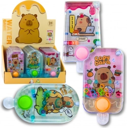 Water-ringenspel met motief KAPIBARA in de vorm van een ijsje