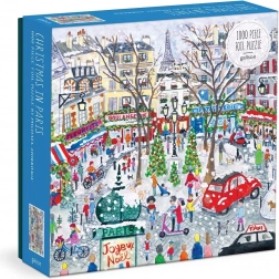 Foliepuzzel Kerst in Parijs – Michael Storrings (Galison, 1000 stukjes)