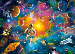 Puzzel 200 stukjes Man in Space