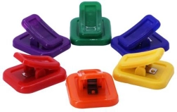 Magnetische memoklemmen Toro, set van 6 stuks, mix van kleuren