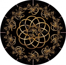 ART puzzel klok Dans met de Nacht 570 stukjes