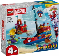 bouwset Spidey piratenschip van Team Spidey