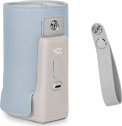 Draadloze flessenwarmer Thermup Go Plus blauwe hemel