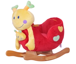 Schommelspeelgoed voor kinderen Emily met melodie en babytje