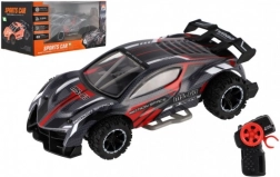 RC sportauto 2,4 GHz 20 cm op batterijen – Rood