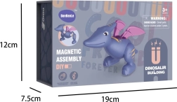 Opvouwbare magnetische pterosaurus met geluiden en opnamefunctie