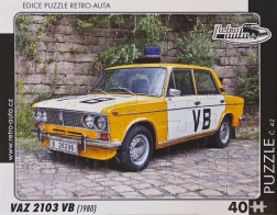 Retro auto puzzel VAZ 2103 VB (1980) – 40 stukjes