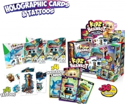 Kaartjes en tatoeages Italian Brainrot – pakket met willekeurige selectie