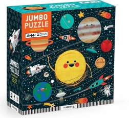 Mudpuppy jumbo puzzel zonnestelsel 25 stukjes