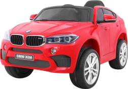 Elektrische kinderauto BMW X6M – rode SUV met afstandsbediening