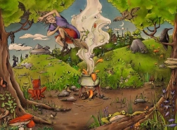 Ravensburger puzzel heks 500 stukjes