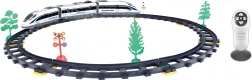 RC-trein met afstandsbediening en spoor 62 × 62 cm