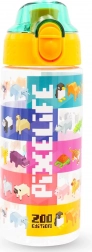 drinkfles pixel zoo 500 ml