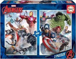 Educa Puzzel Avengers 2x500 stukjes