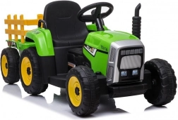 Elektrische kindertractor met aanhanger